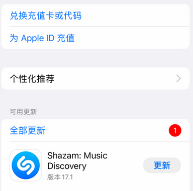 广昌苹果维修分享无法在iPhone上下载或更新应用办法 