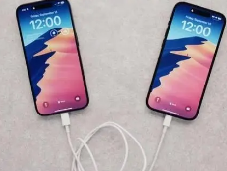 广昌苹果15维修店分享iPhone15可以给安卓充电吗 