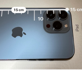 广昌苹果14维修分享如何使用iPhone14测距仪测量身高 